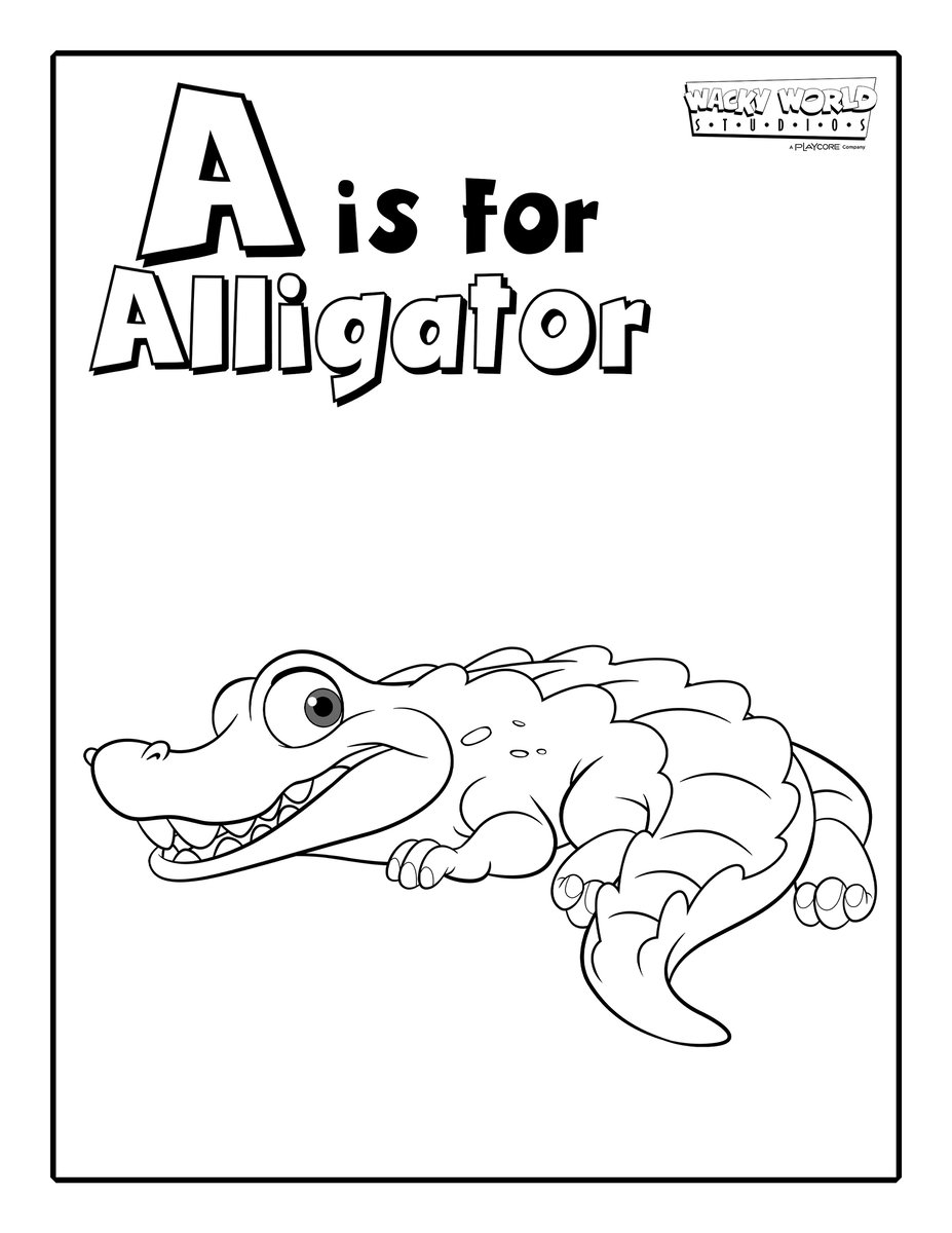 A is for Alligator