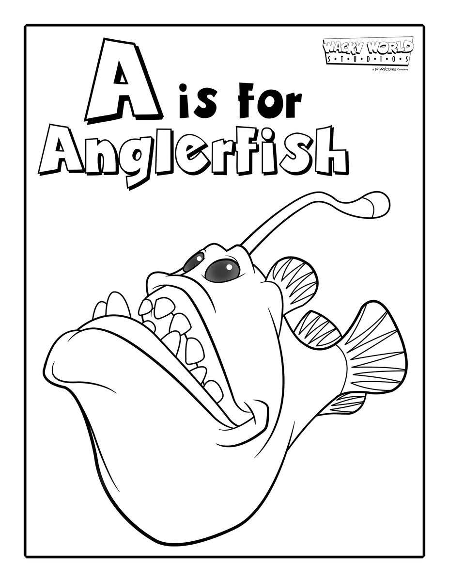 A is for Anglerfish