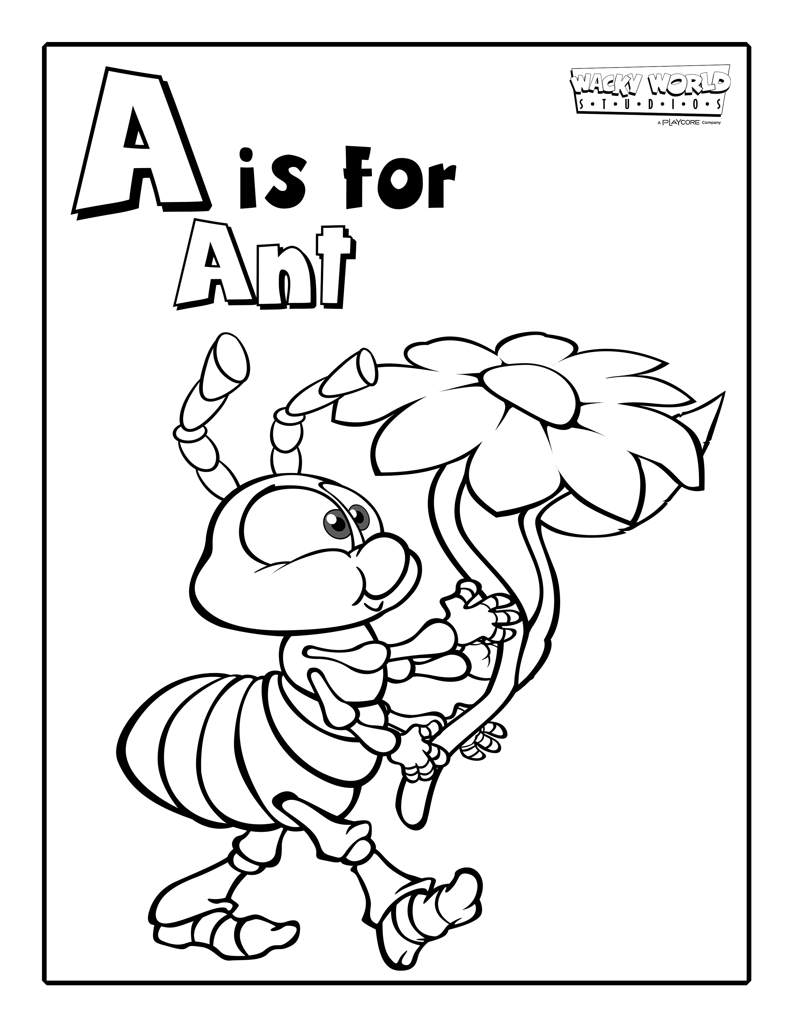 A is for Ant