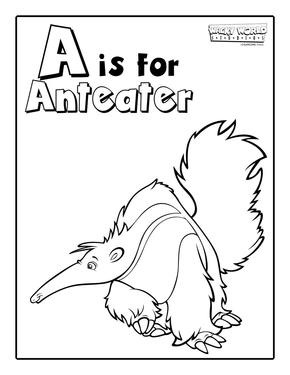 A is for Anteater