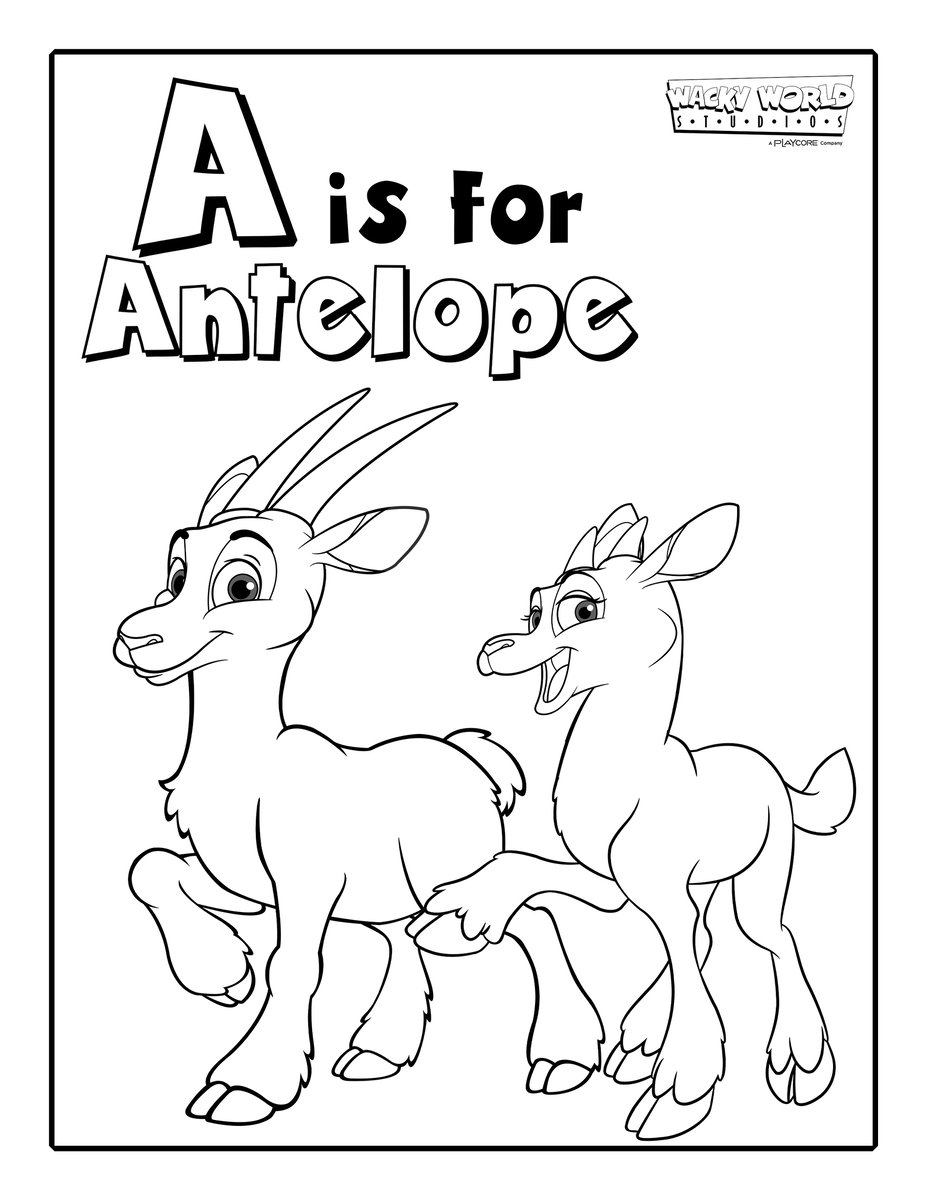 A is for Antelope