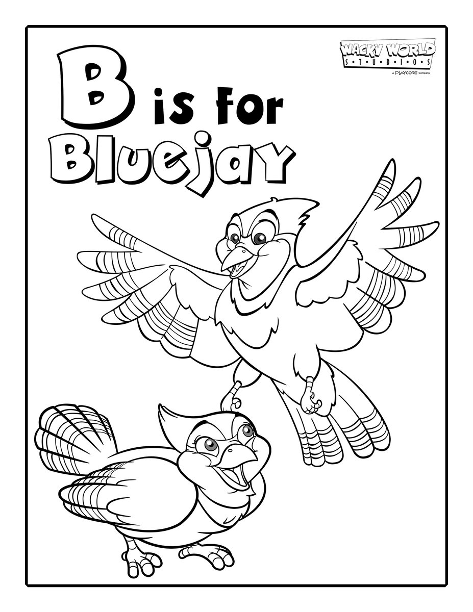 B is for Bluejay