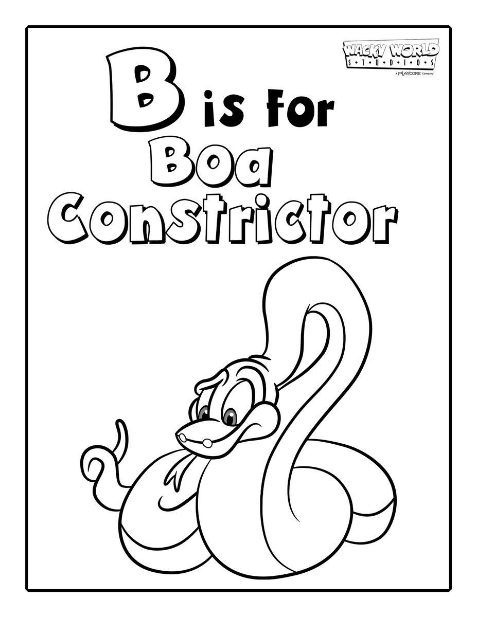 B is for Boa Constrictor