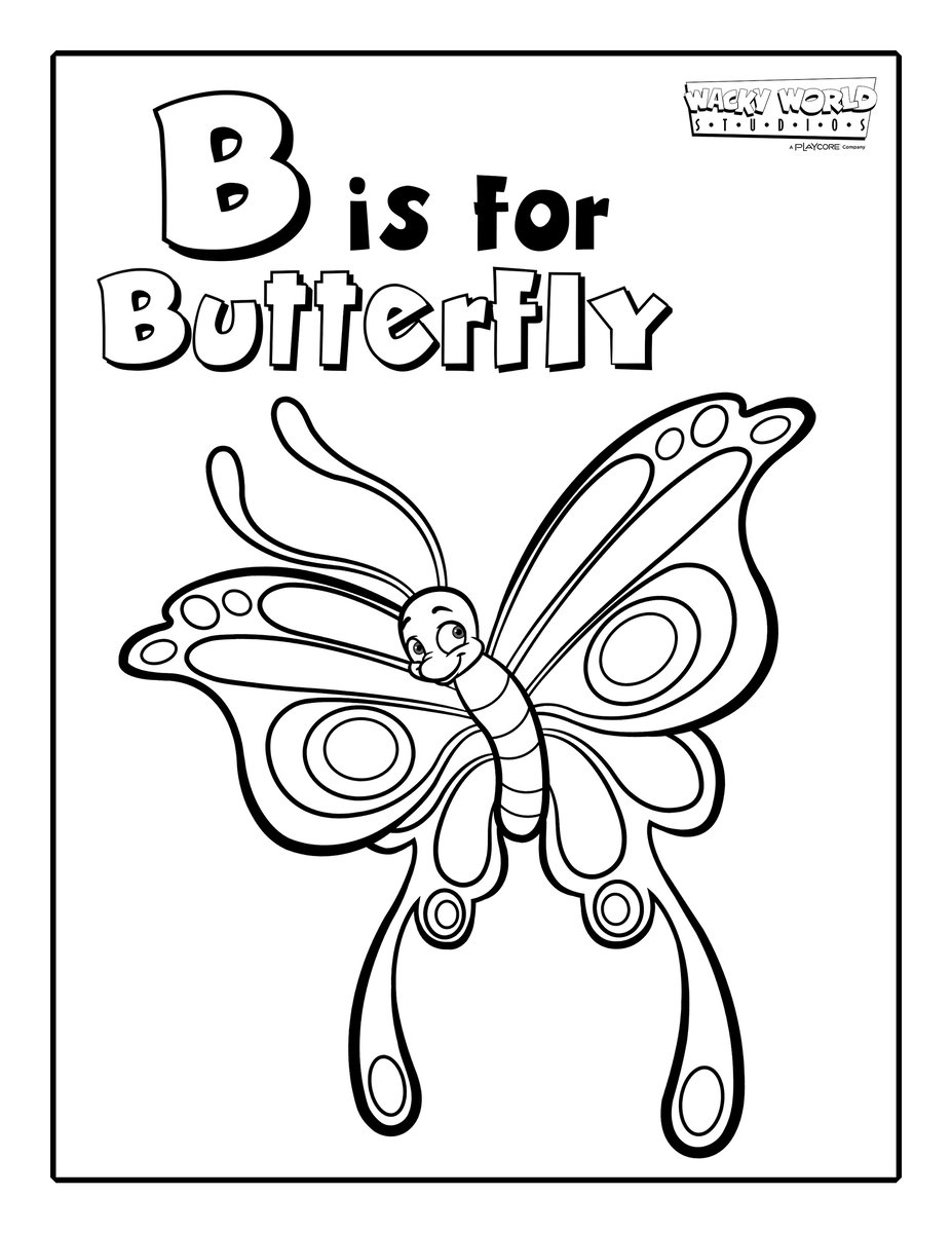 B is for Butterfly