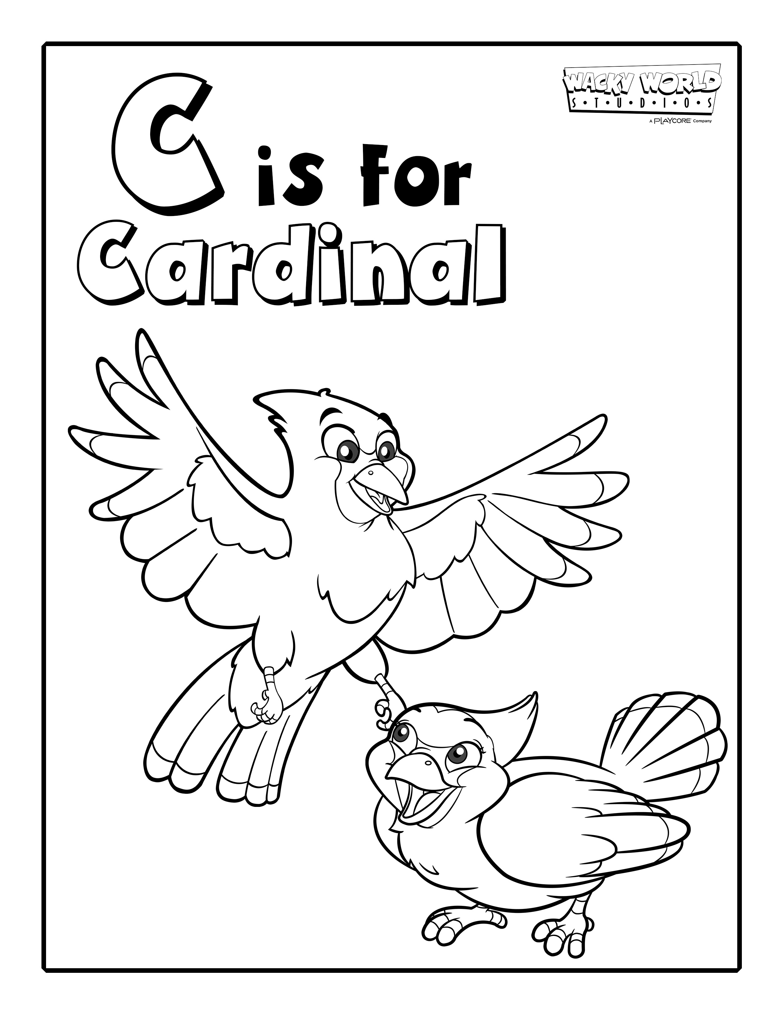 C is for Cardinal