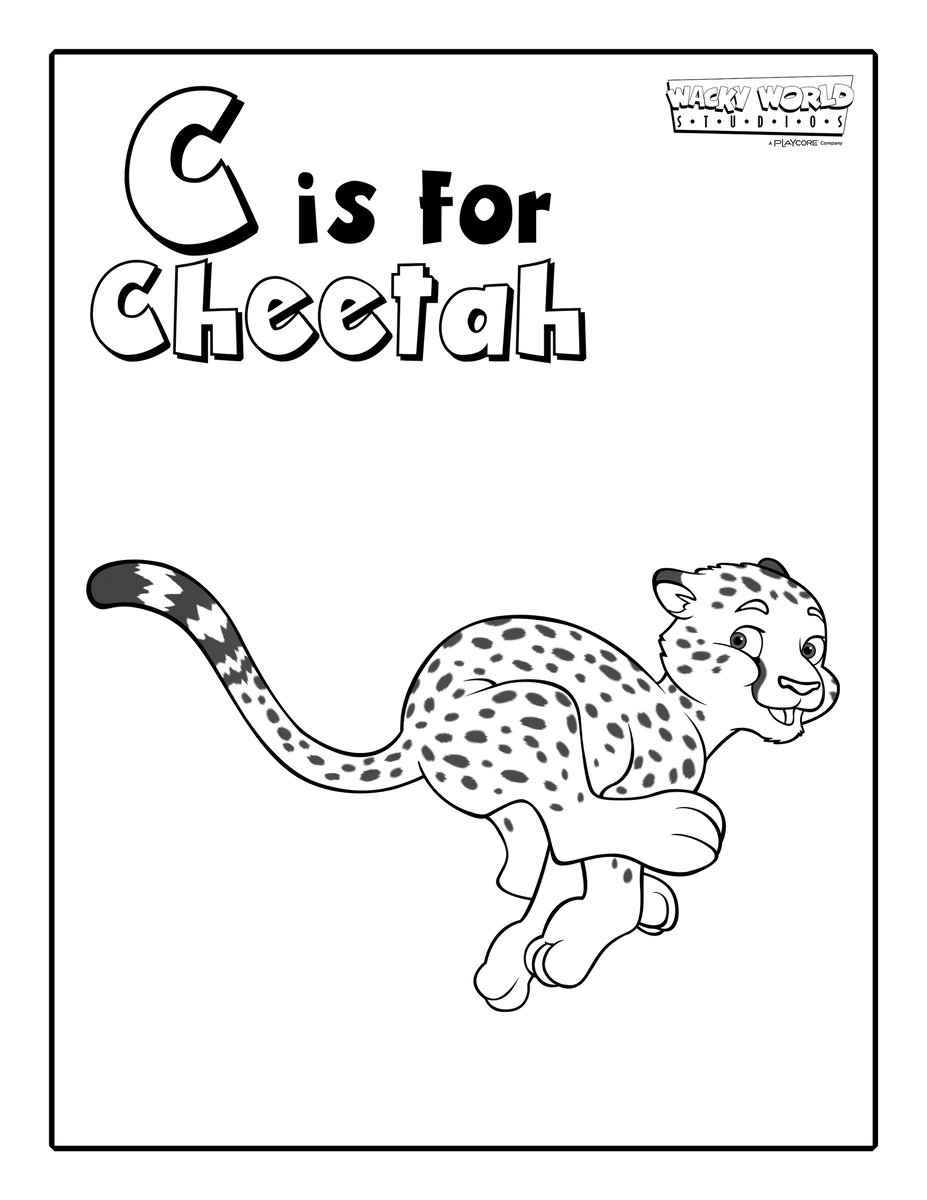 C is for Cheetah