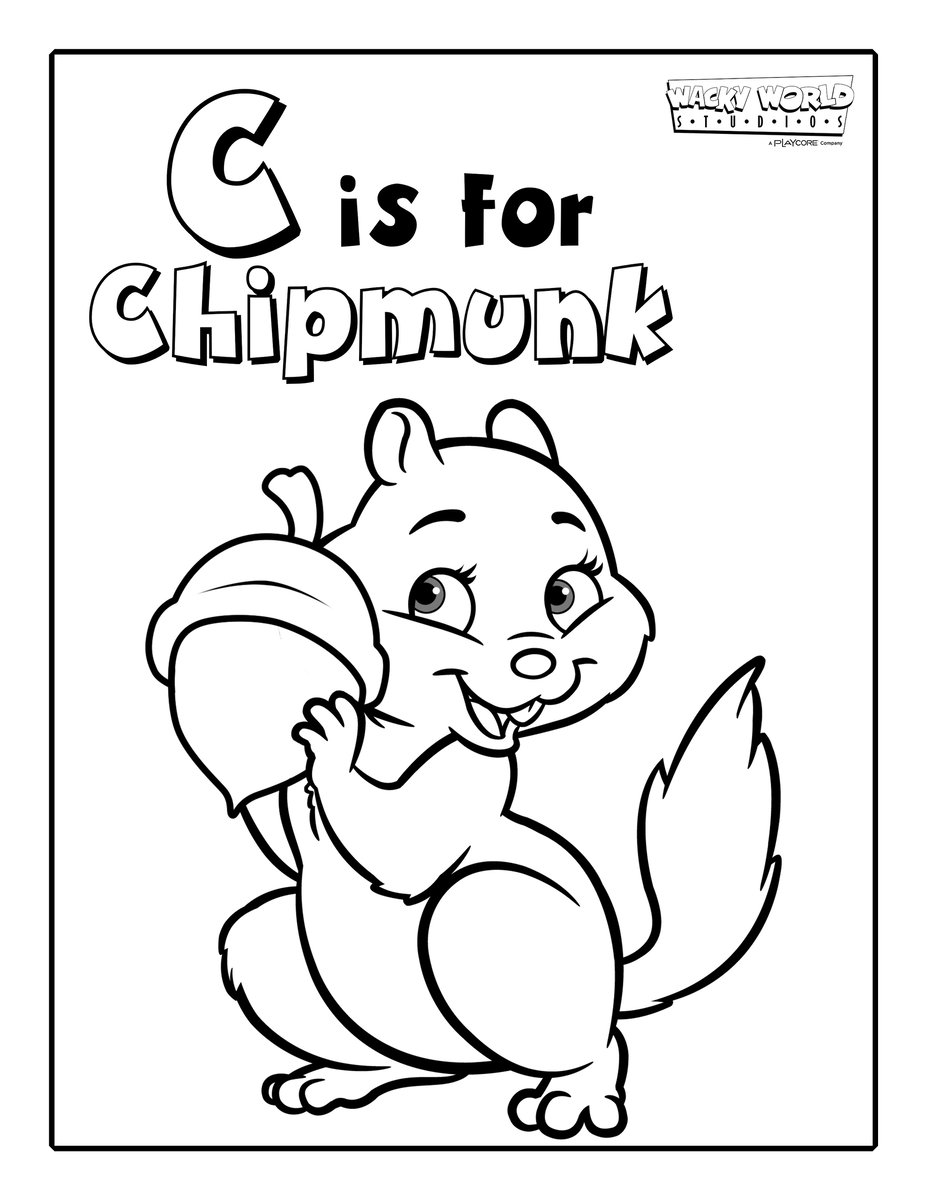 C is for Chipmunk