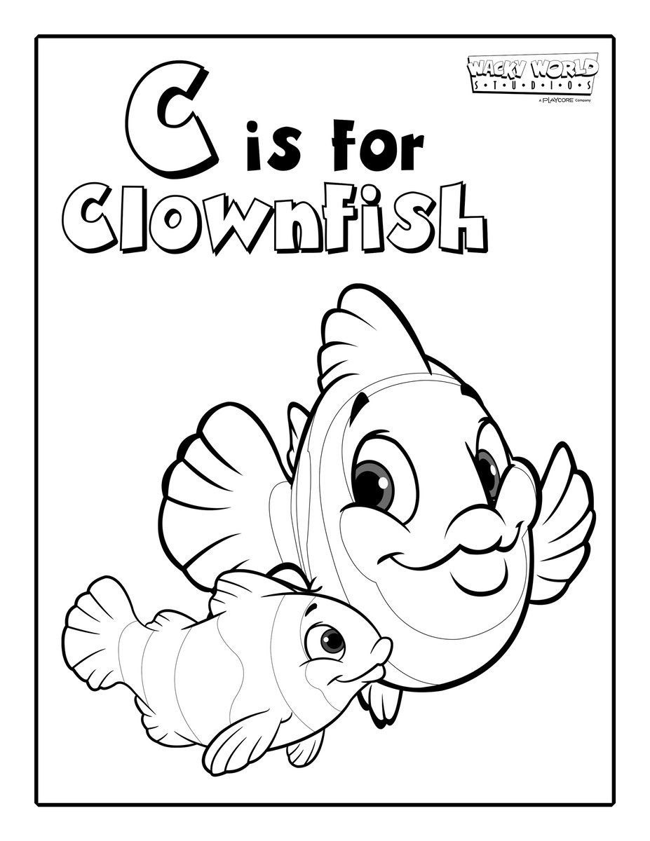 C is for Clownfish