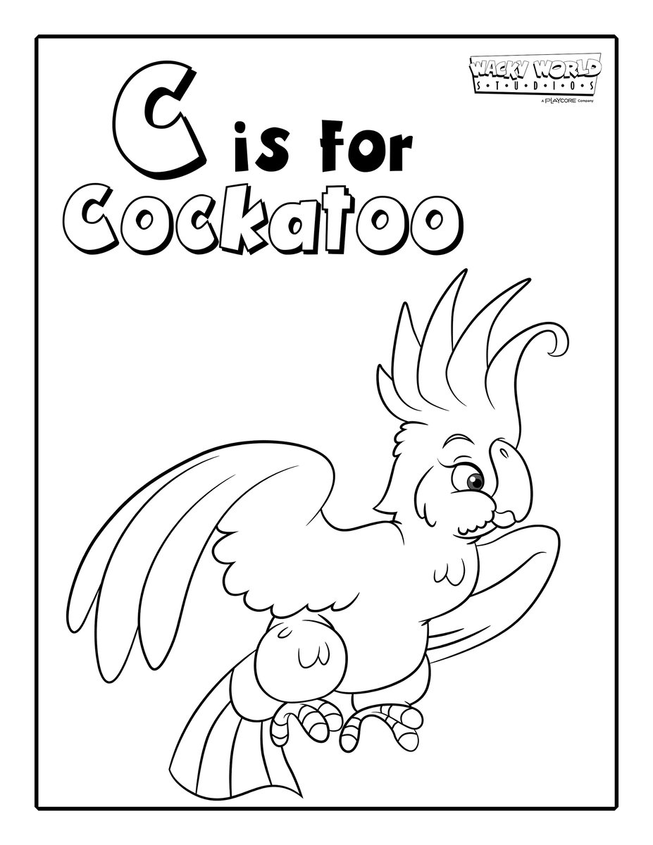 C is for Cockatoo