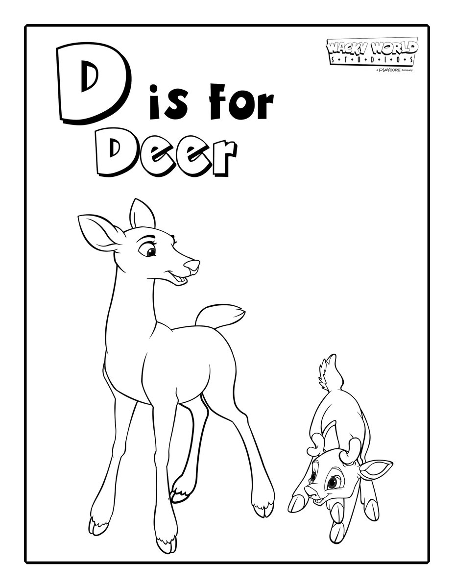 D is for Deer