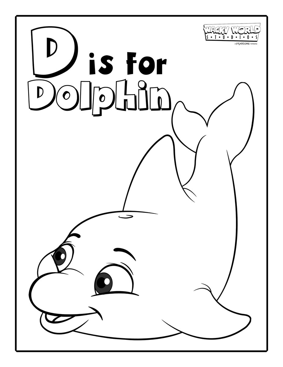 D is for Dolphin