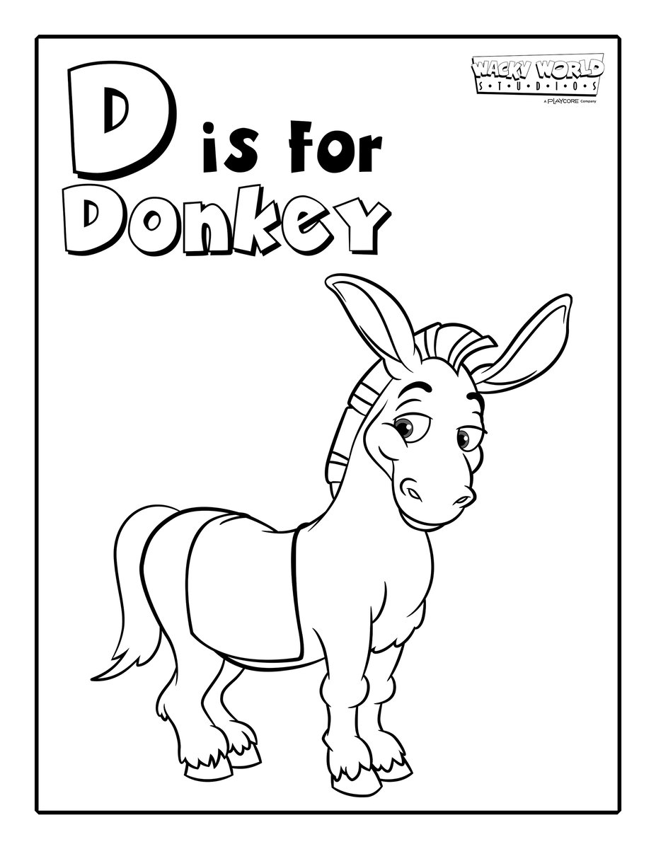 D is for Donkey