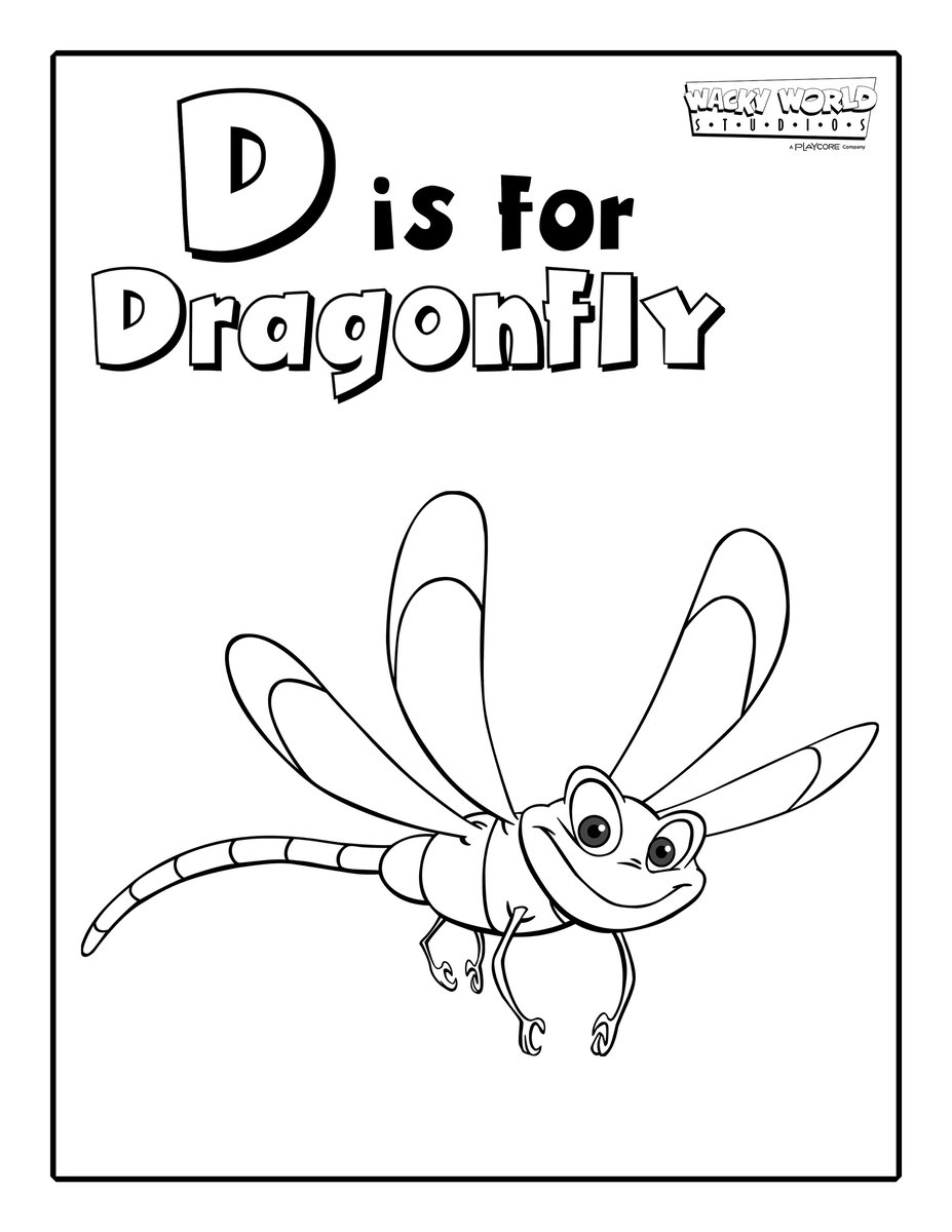 D is for Dragonfly