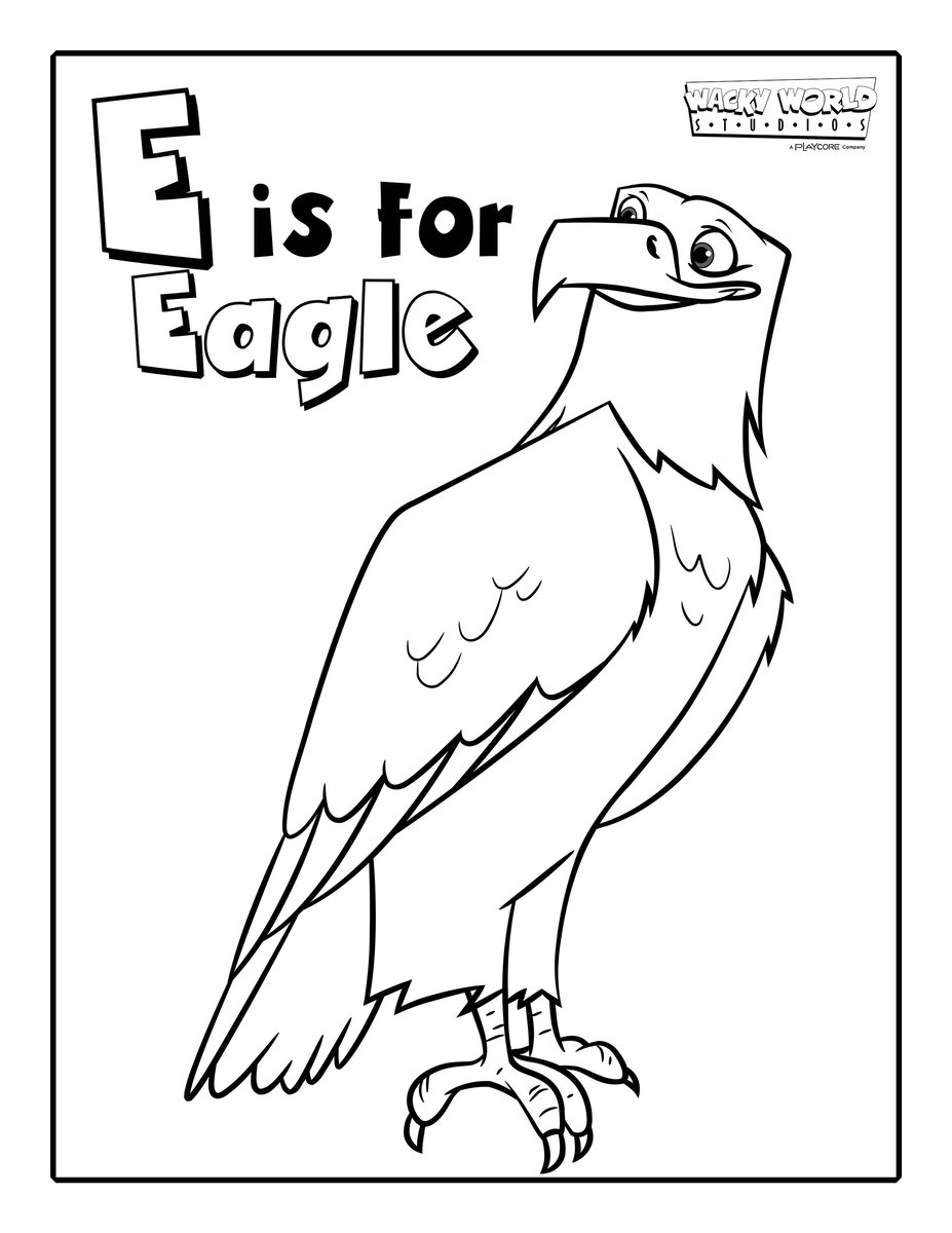 E is for Eagle