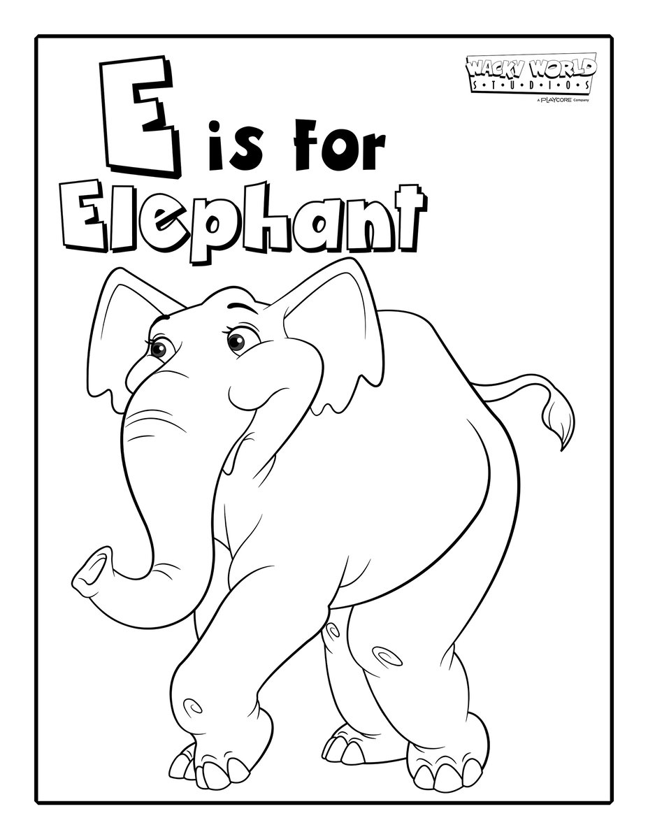 E is for Elephant