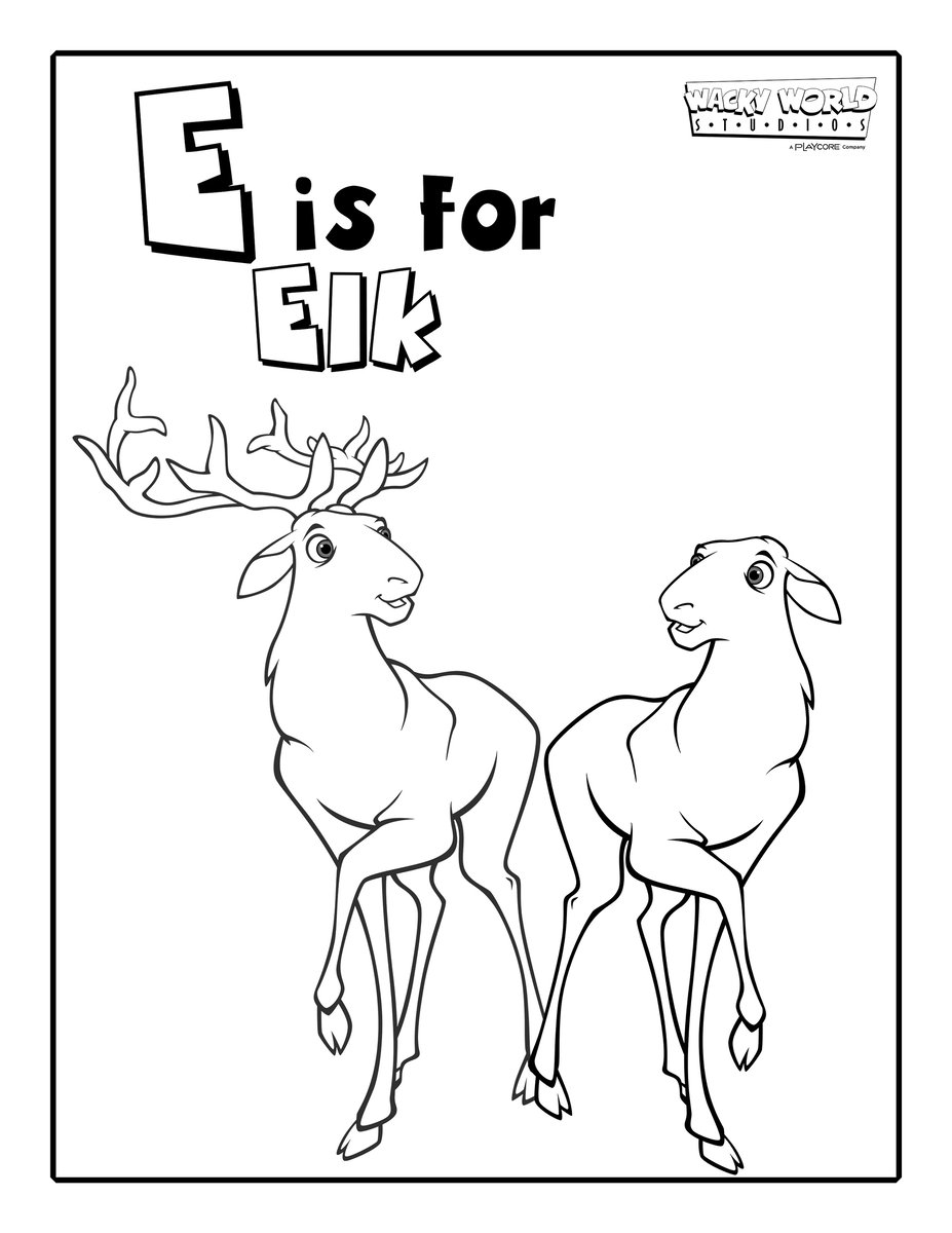 E is for Elk