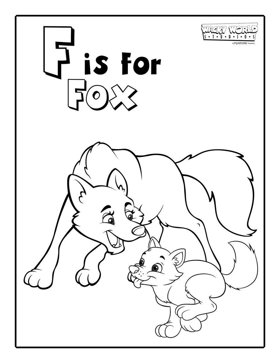 F is for Fox