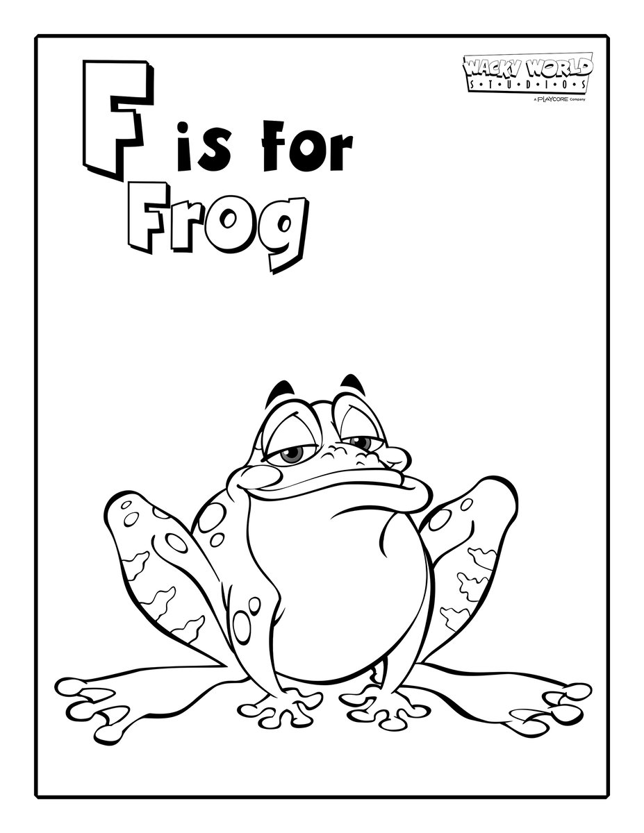 F is for Frog