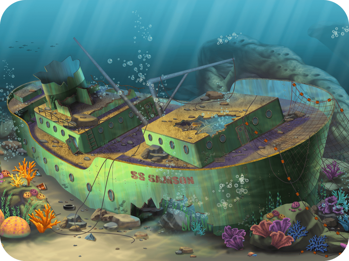Forgotten Wreck_art
