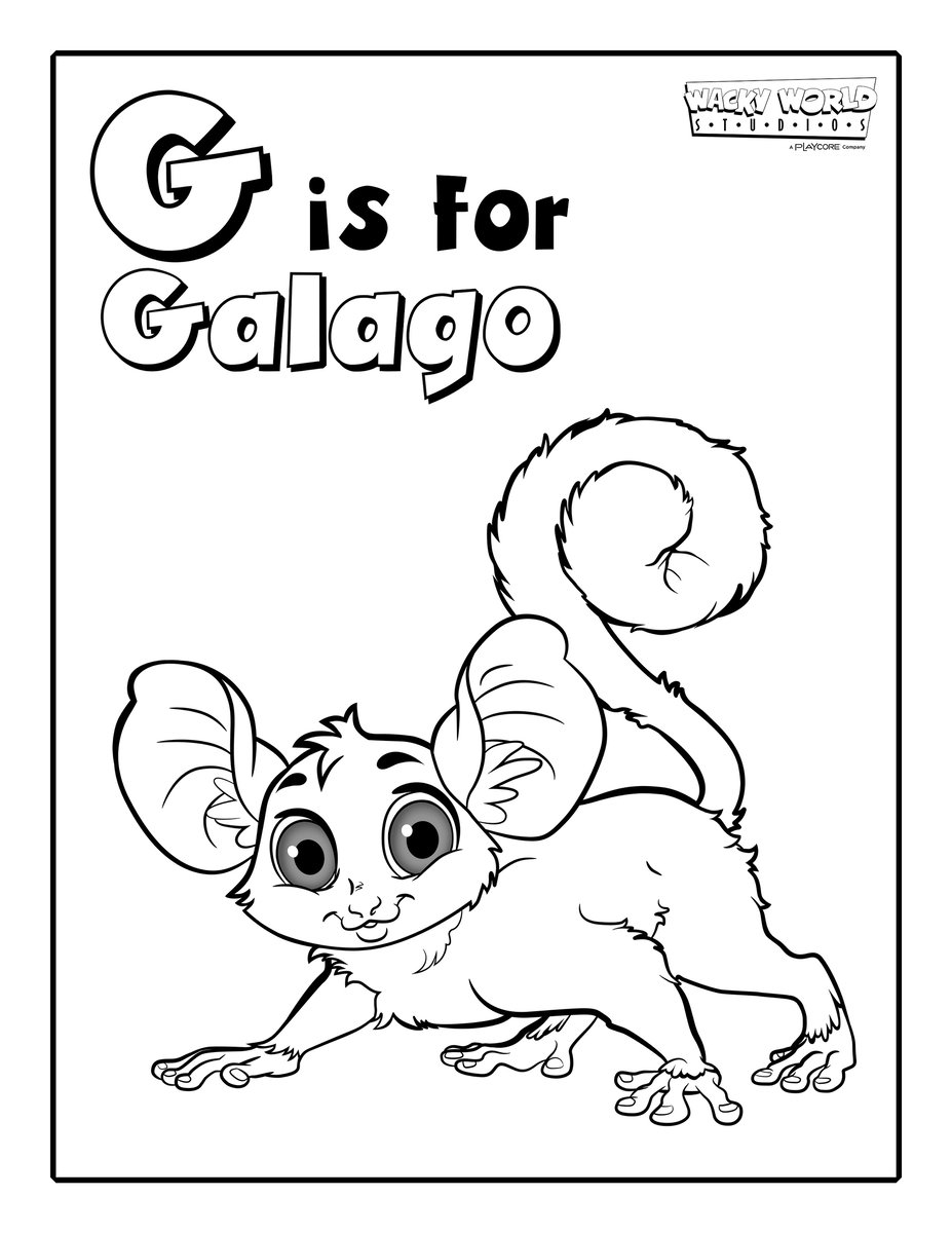 G is for Galago-1