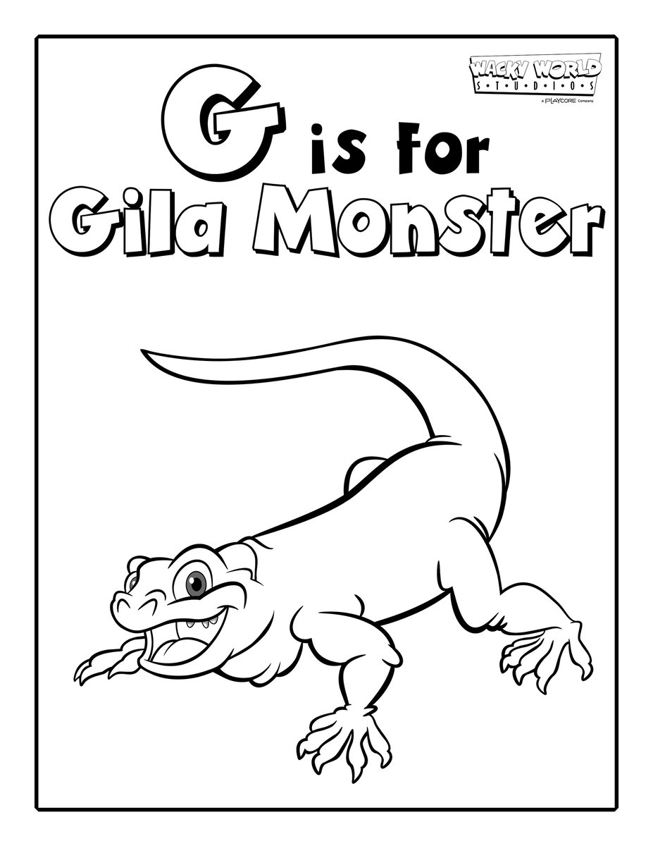 G is for Gila Monster