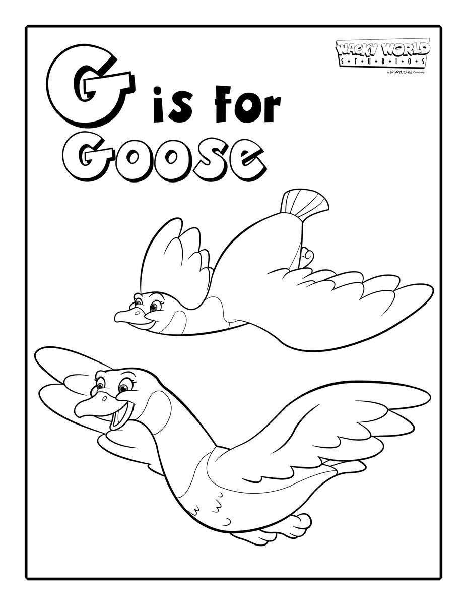 G is for Goose