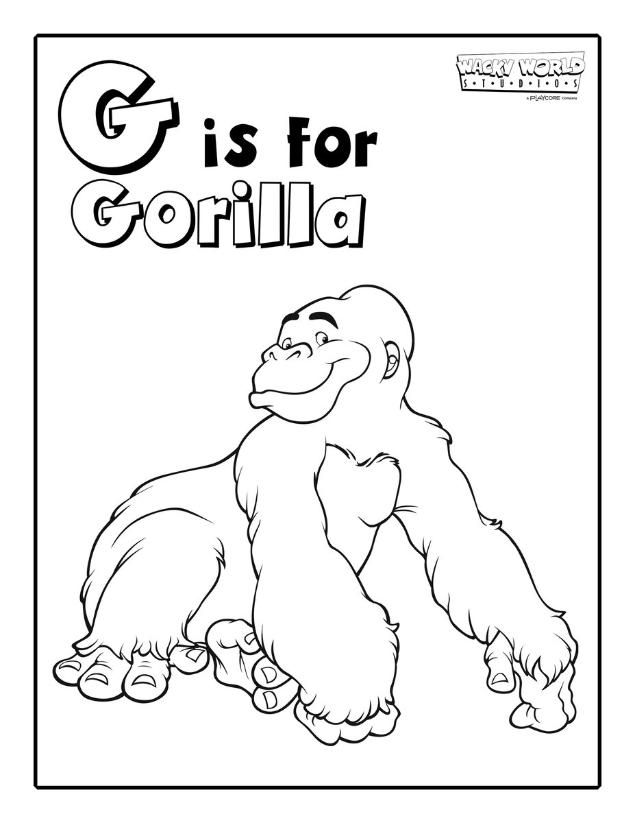 G is for Gorilla