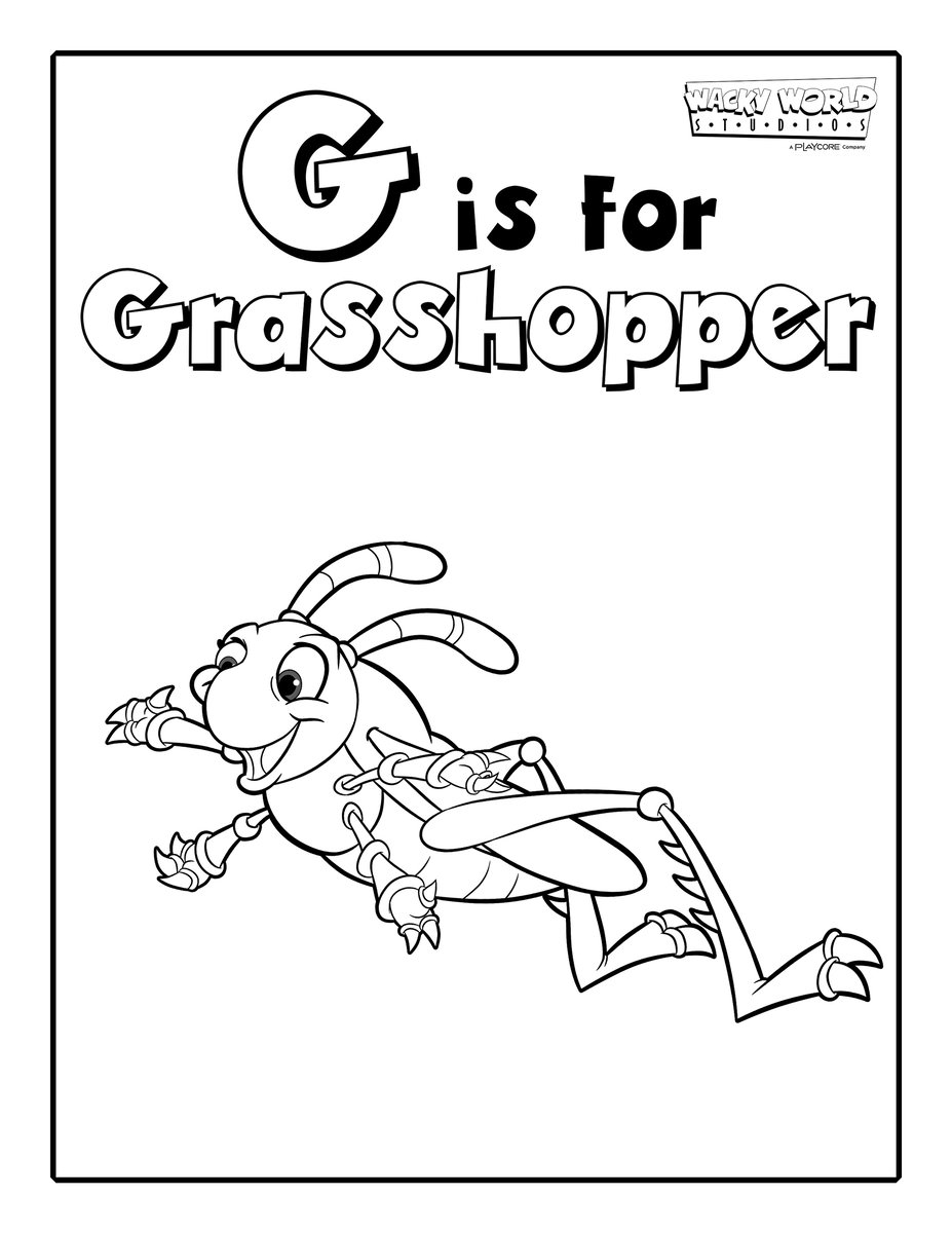 G is for Grasshopper