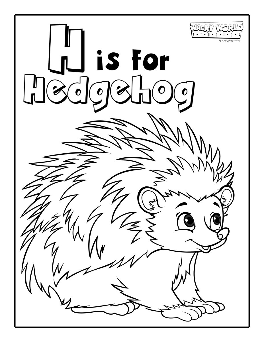 H is for Hedgehog