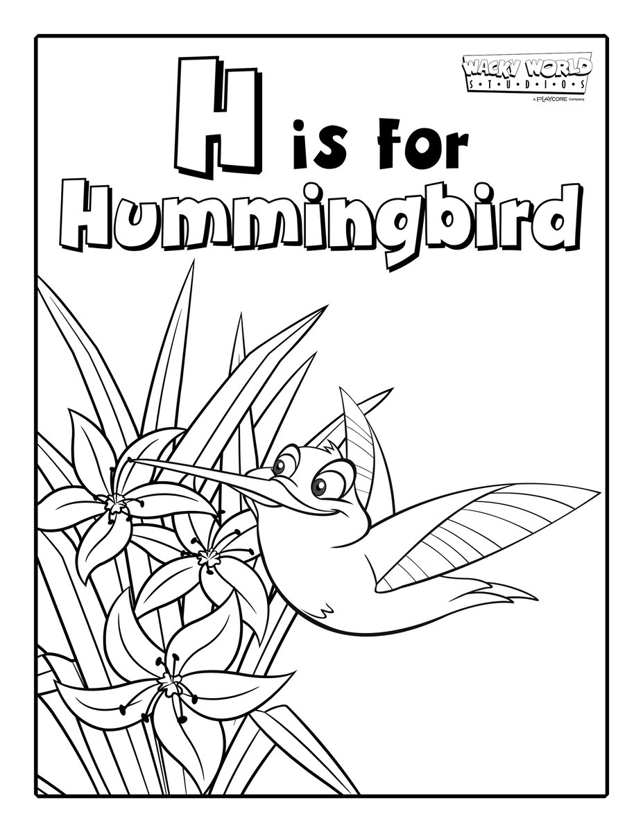 H is for Hummingbird