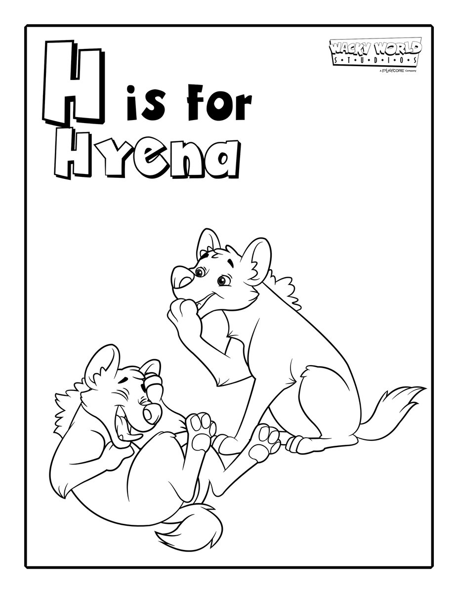 H is for Hyena