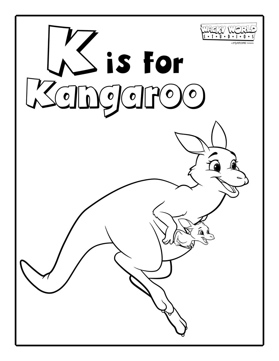 K is for Kangaroo