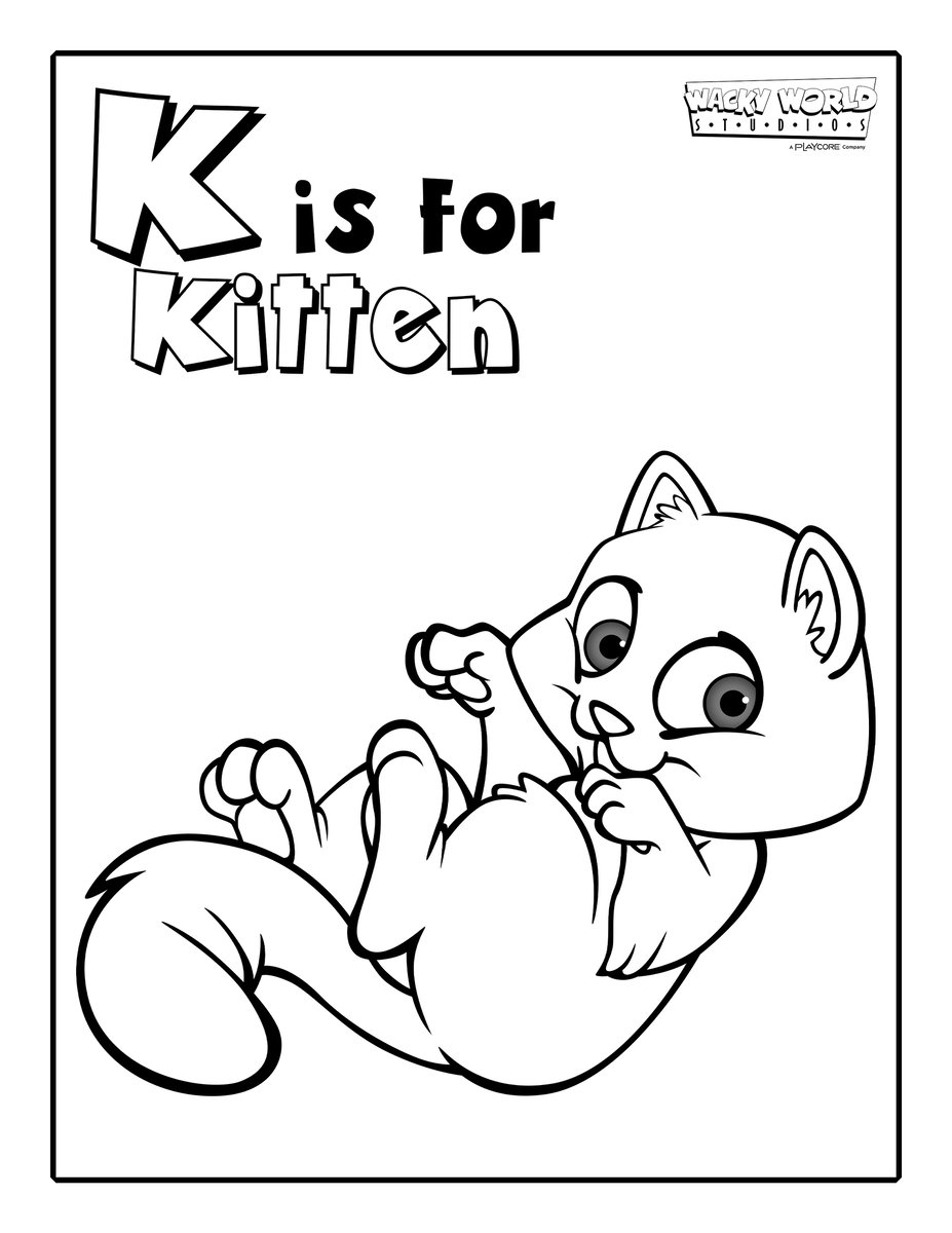 K is for Kitten