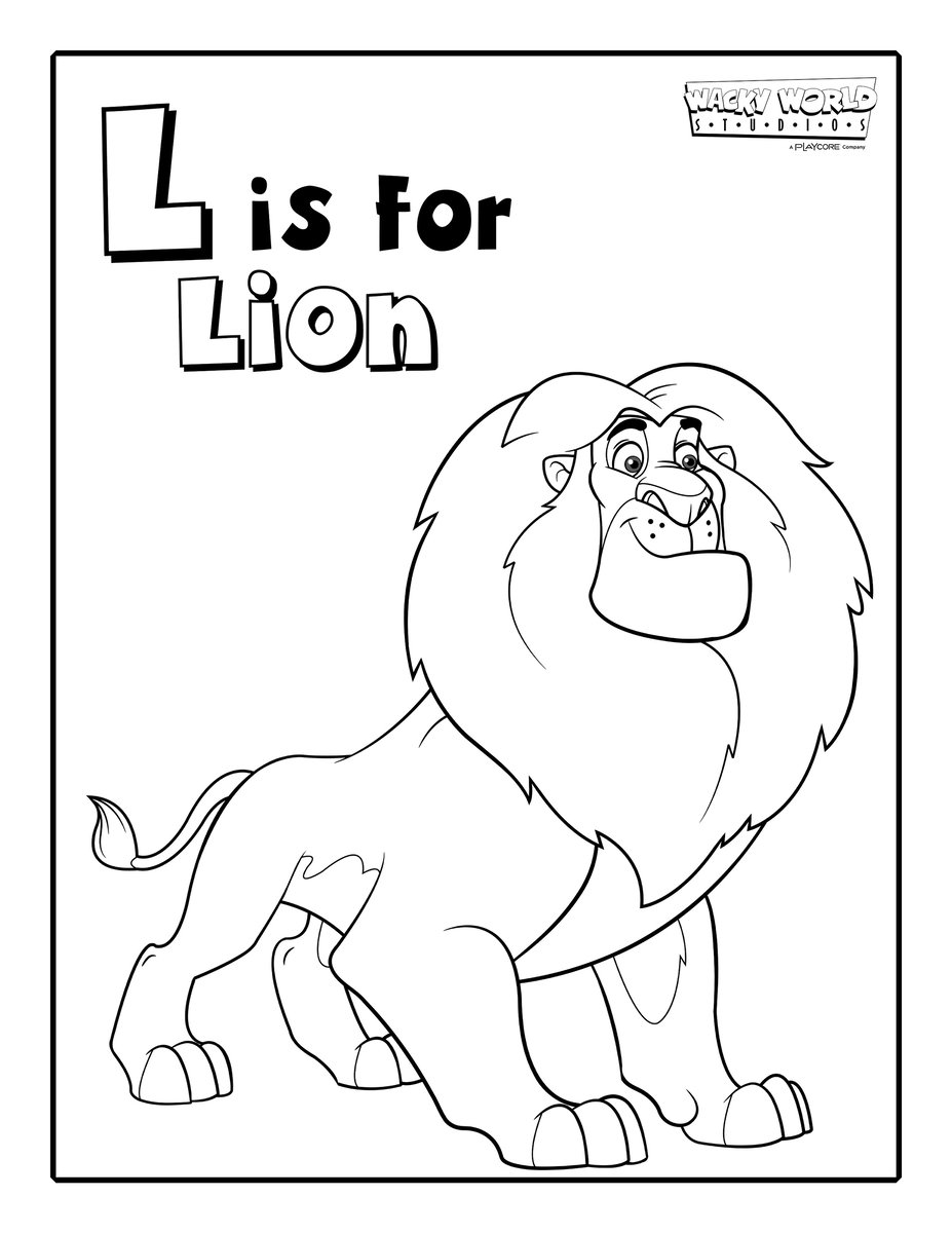 L is for Lion