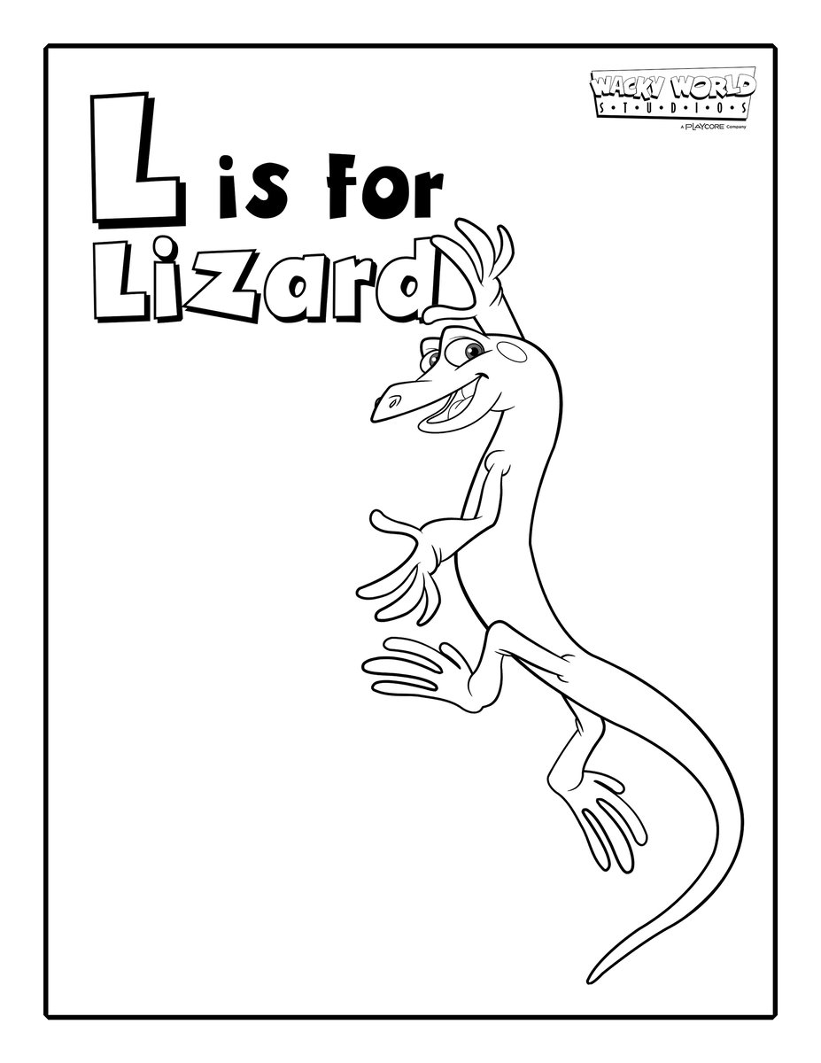 L is for Lizard