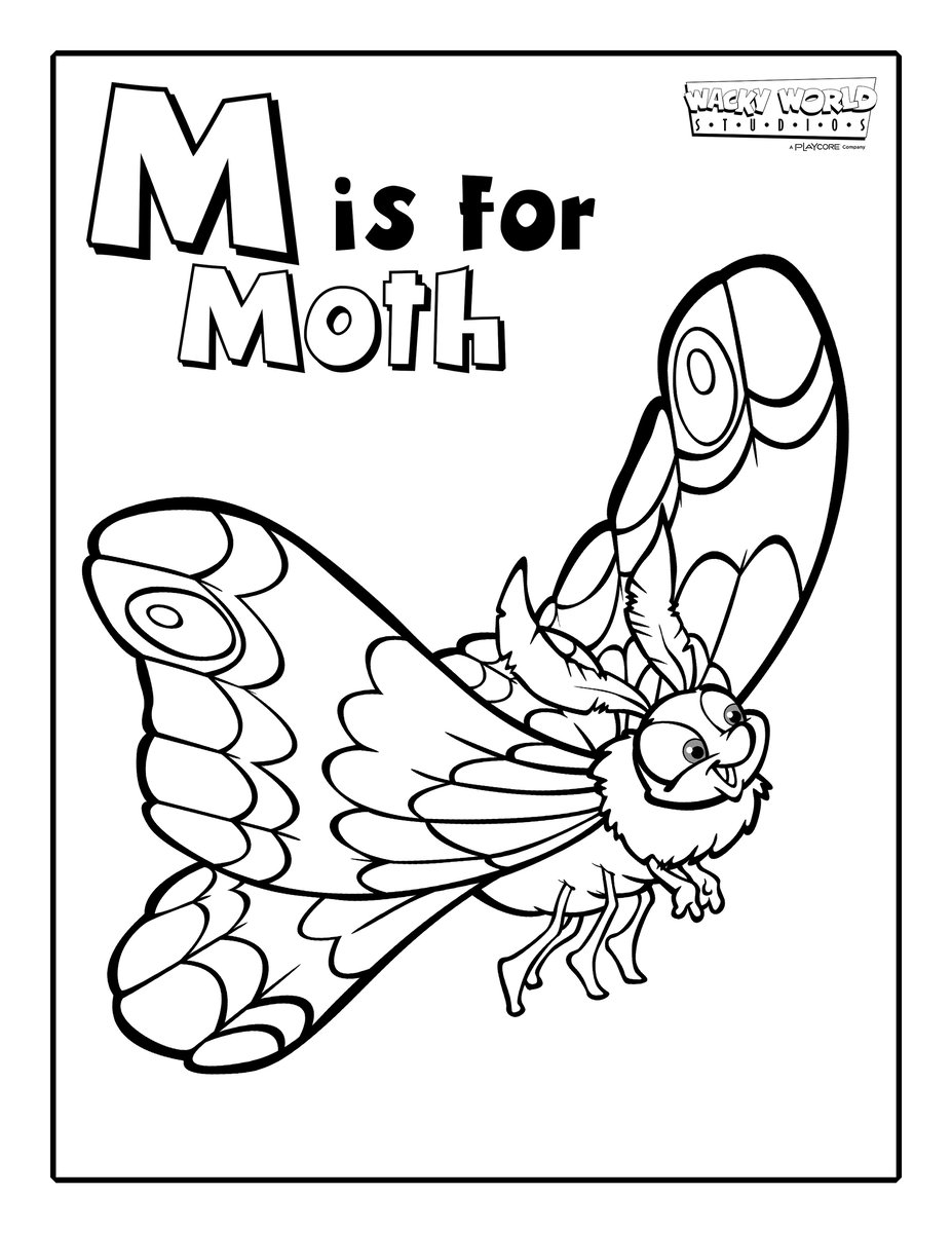 M is for Moth