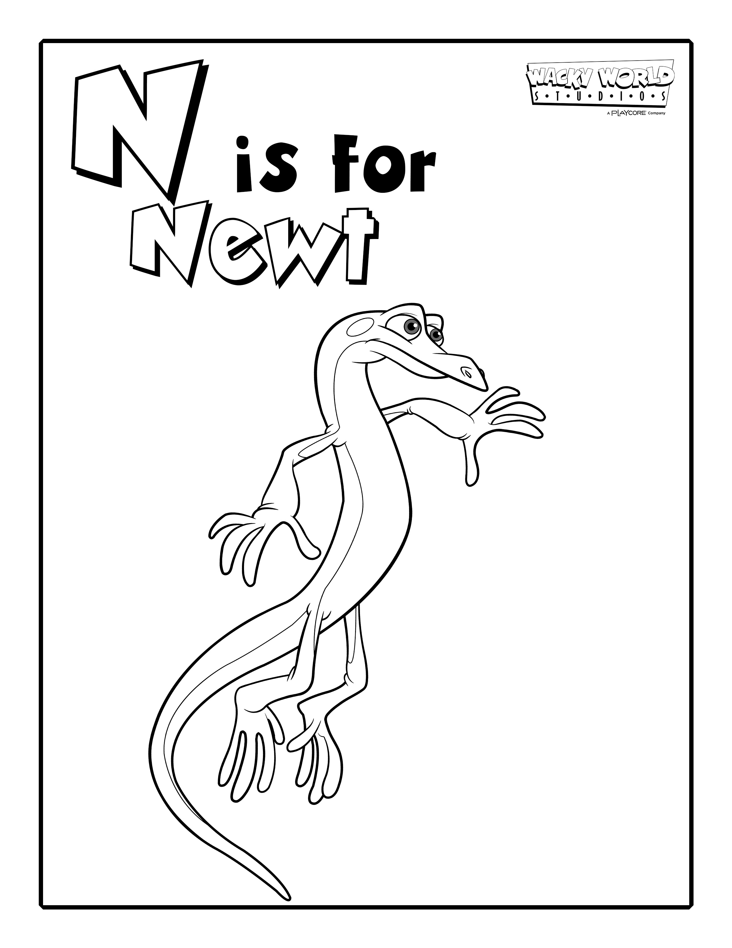N is for Newt