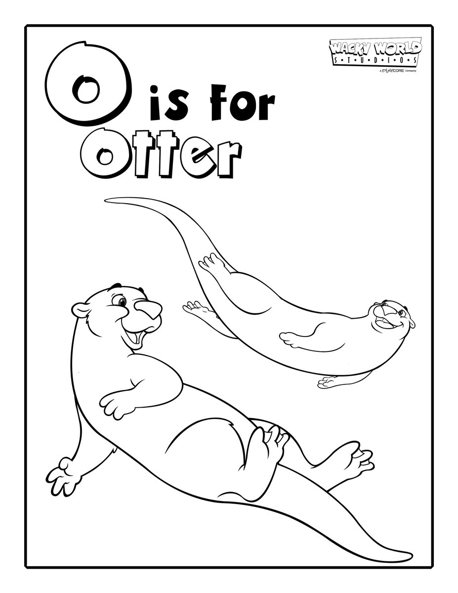 O is for Otter