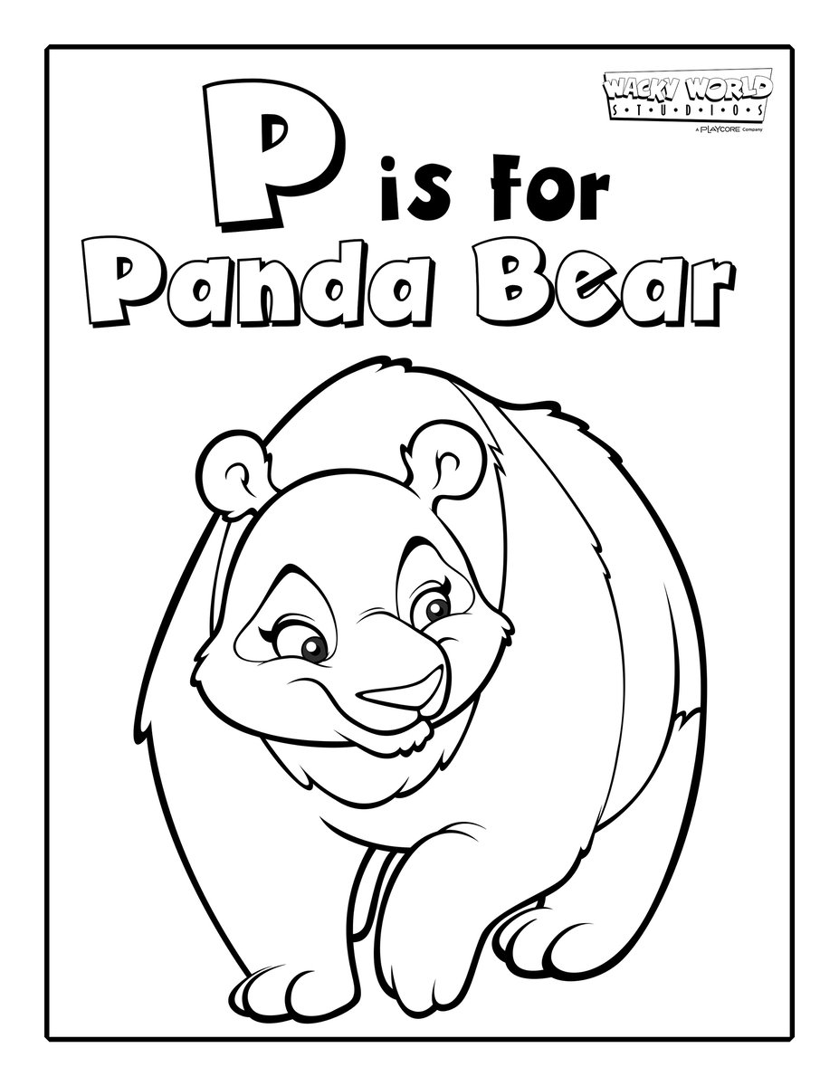 P is for Panda Bear