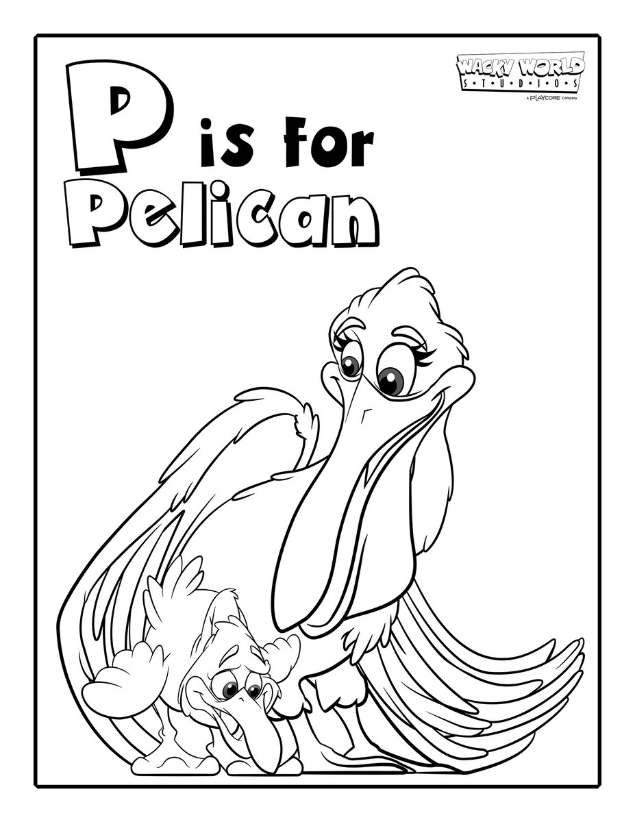 P is for Pelican