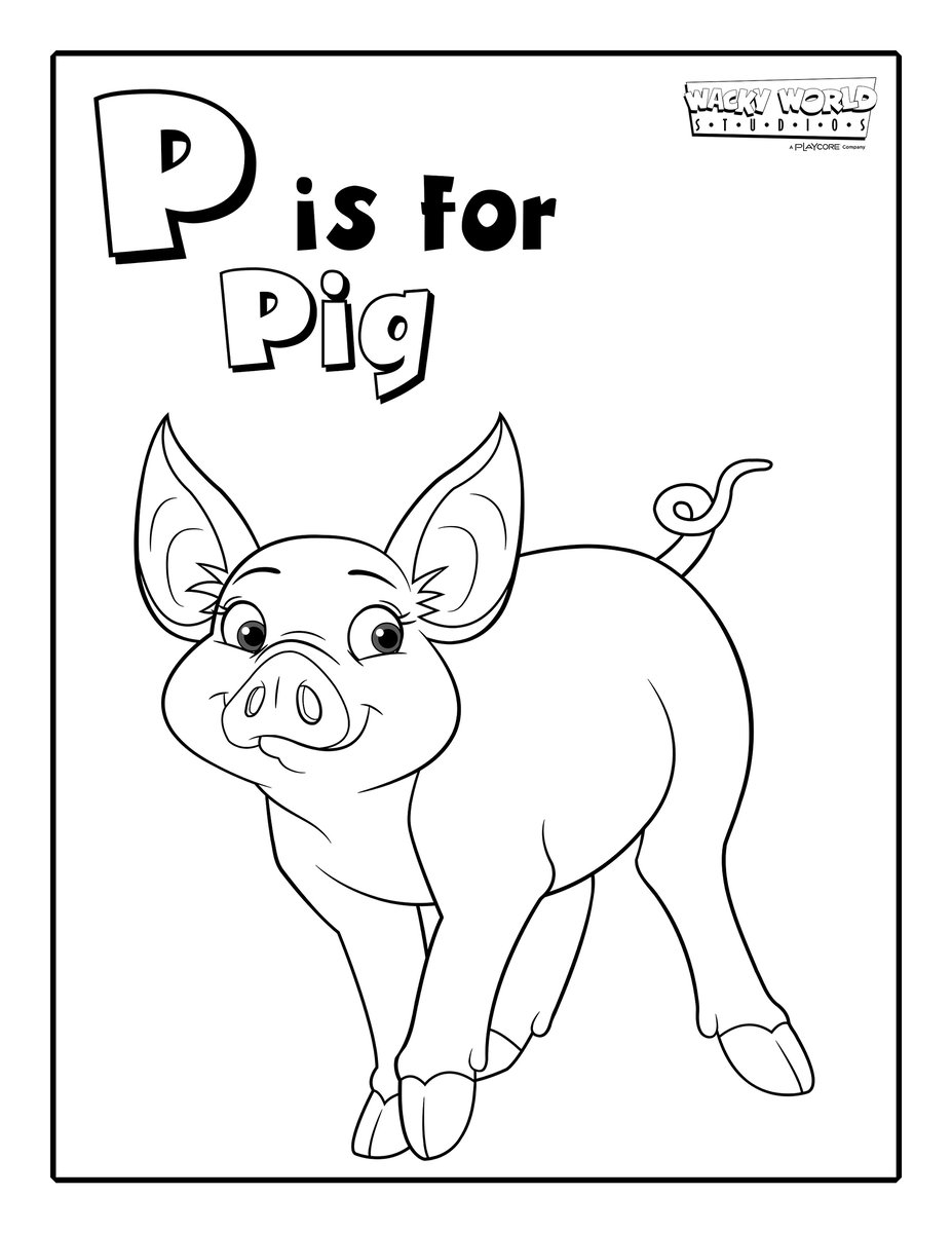 P is for Pig