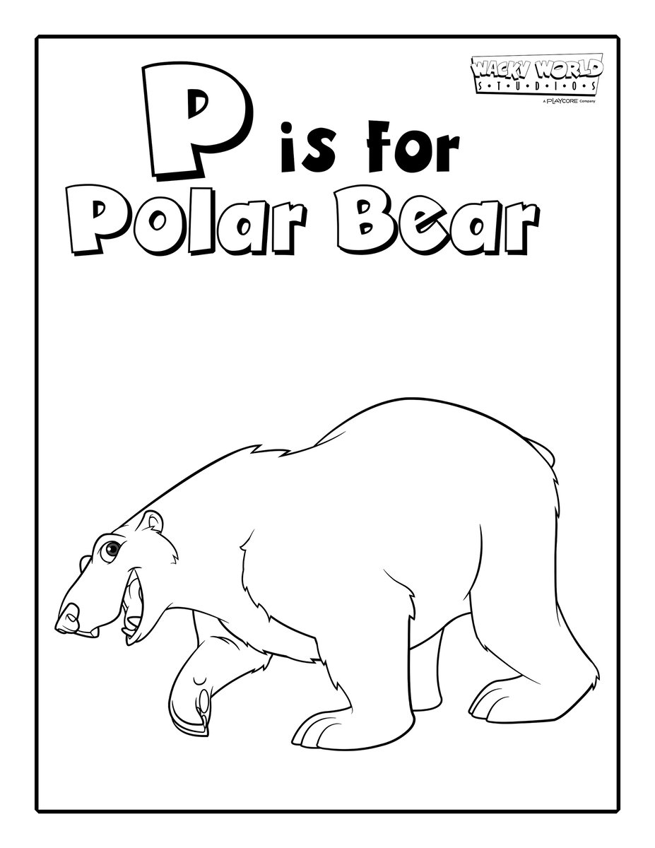 P is for Polar Bear