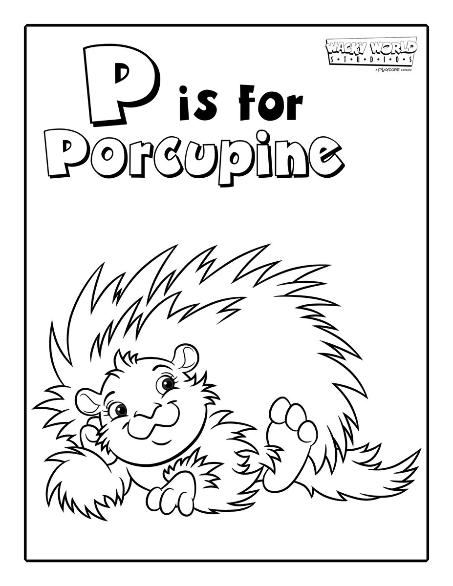 P is for Porcupine