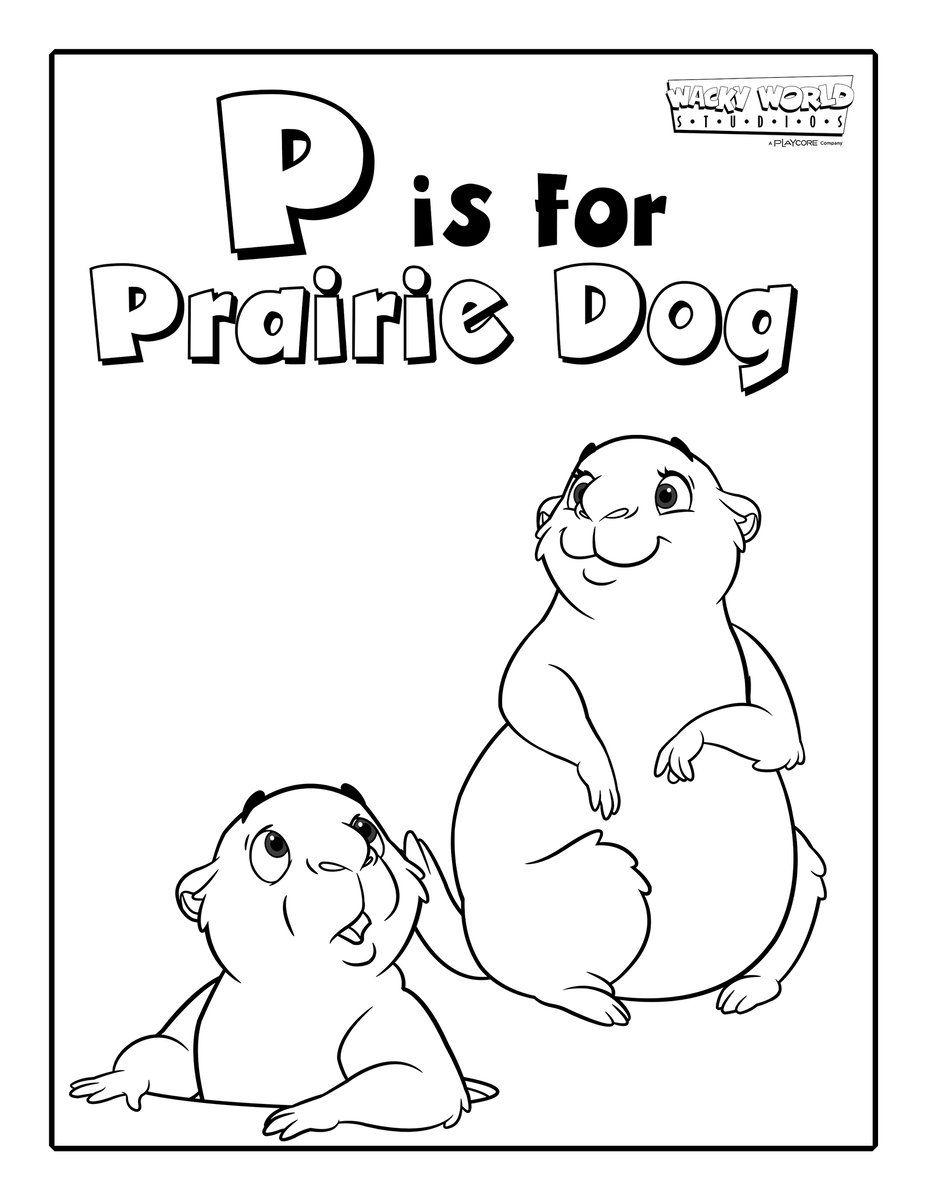 P is for Prairie Dog