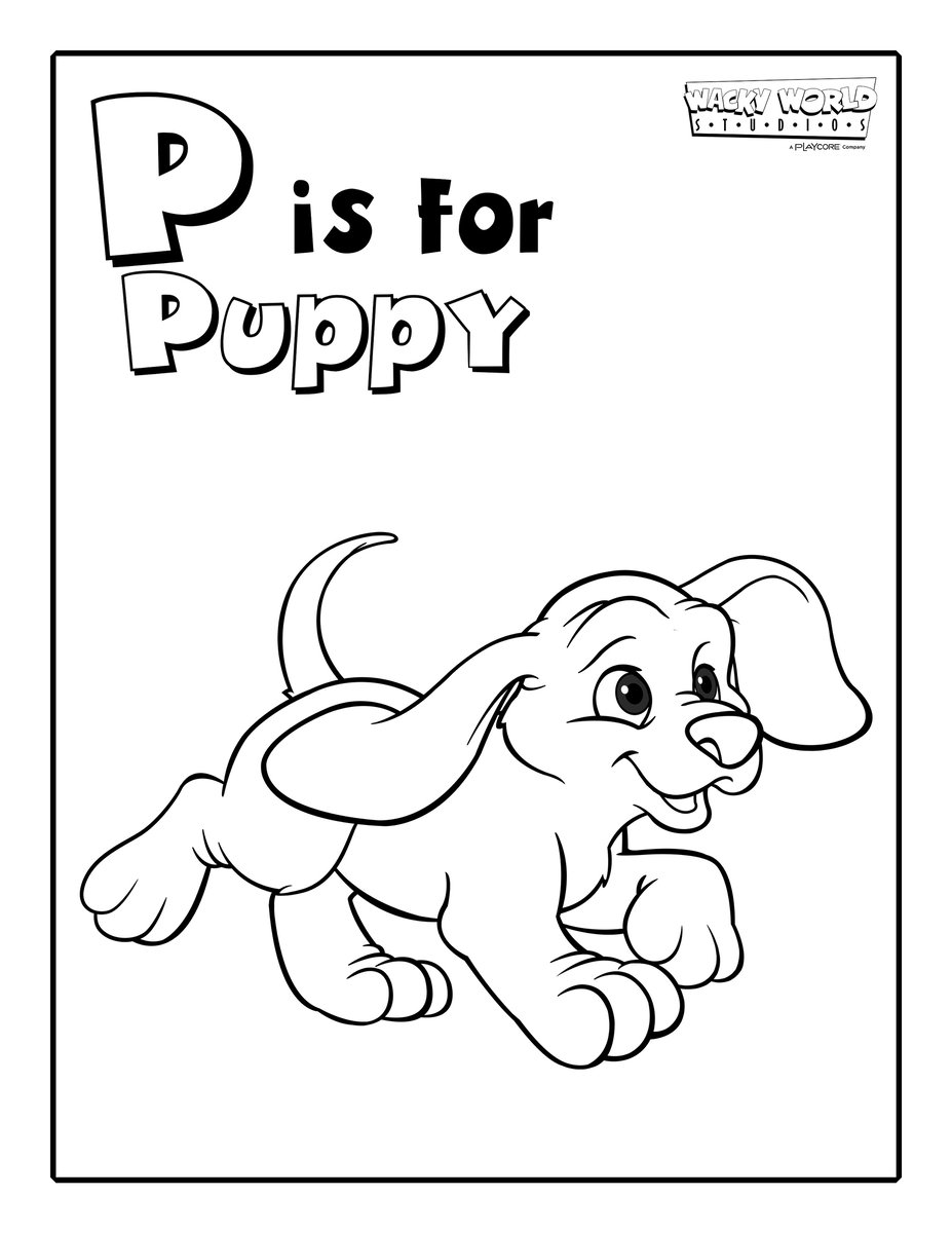 P is for Puppy