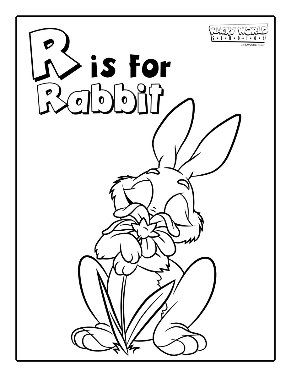 R is for Rabbit