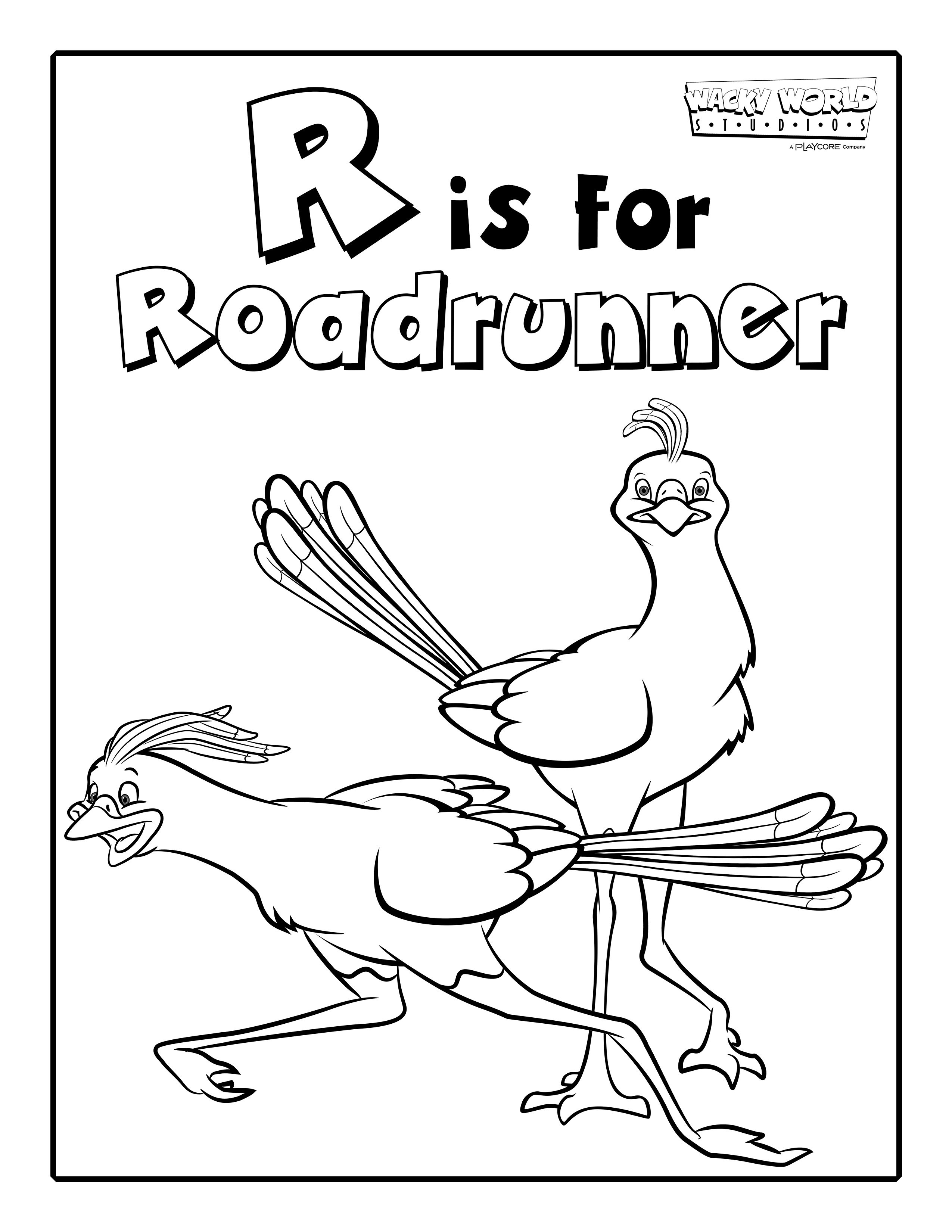 R is for Roadrunner