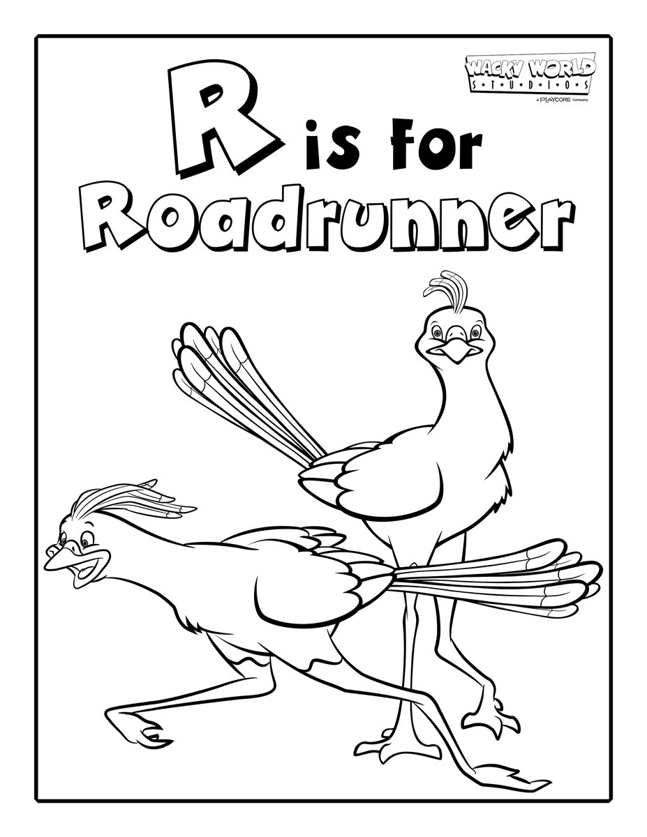 R is for Roadrunner