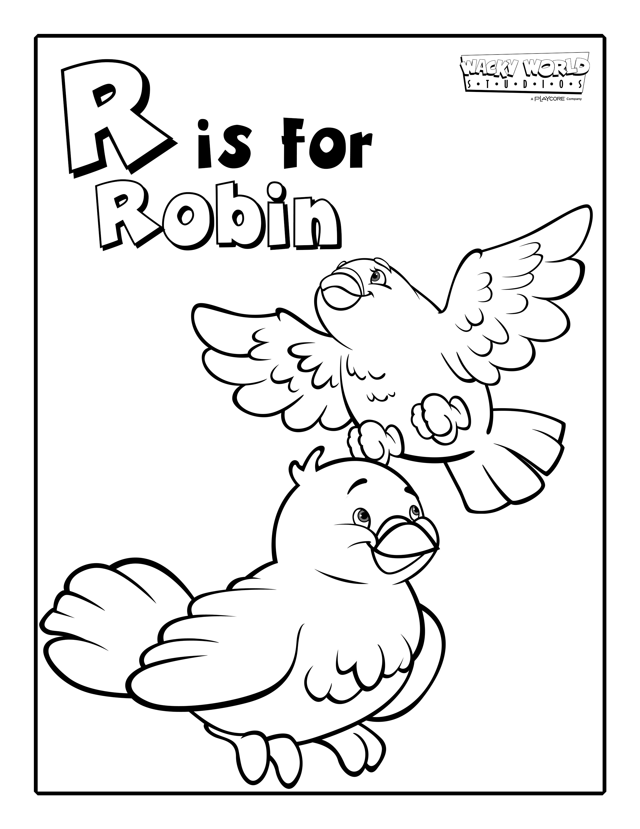 R is for Robin