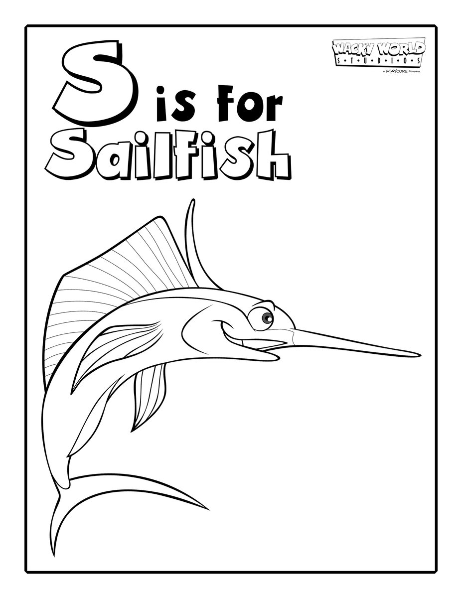 S is for Sailfish